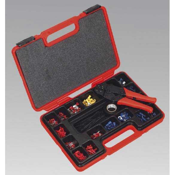 Sealey AK386 - Ratchet Crimping Tool Kit 552pc