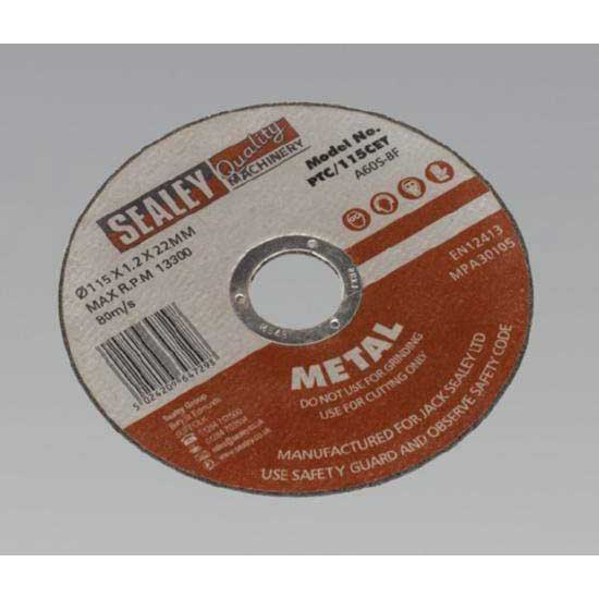 Sealey PTC/115CET - Cutting Disc O115 x 1.2mm 22mm Bore