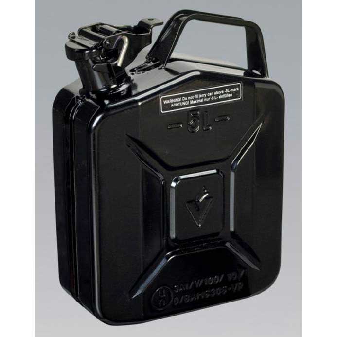 Sealey JC5MB Jerry Can 5ltr- Black