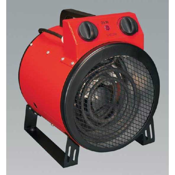 Sealey EH2001 - Industrial Fan Heater 2kW 3 Heat Settings