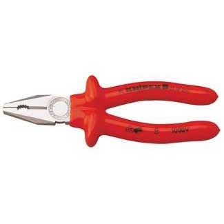 Draper Expert Knipex 200mm Fully Insulated S Range Combination Pliers