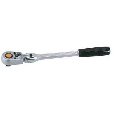 305mm 1/2'' Square Drive Elora Quick Release Soft Grip Reversible Ratchet with Flexible Head