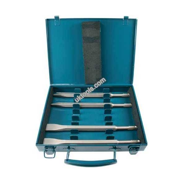 Makita D-08757 4pc Chisel Set for SDS+ Hammer Drill