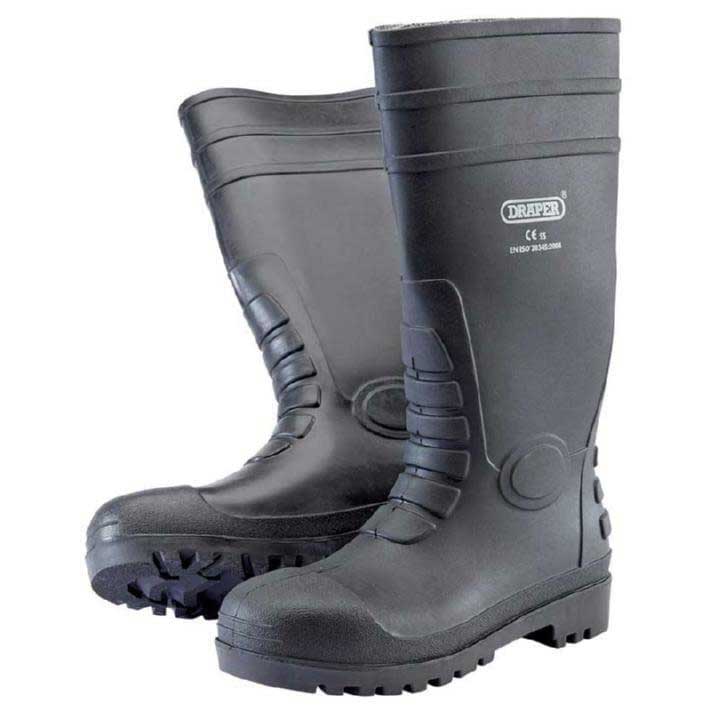 Draper Safety Wellington Boots to S5 - Size 9/43