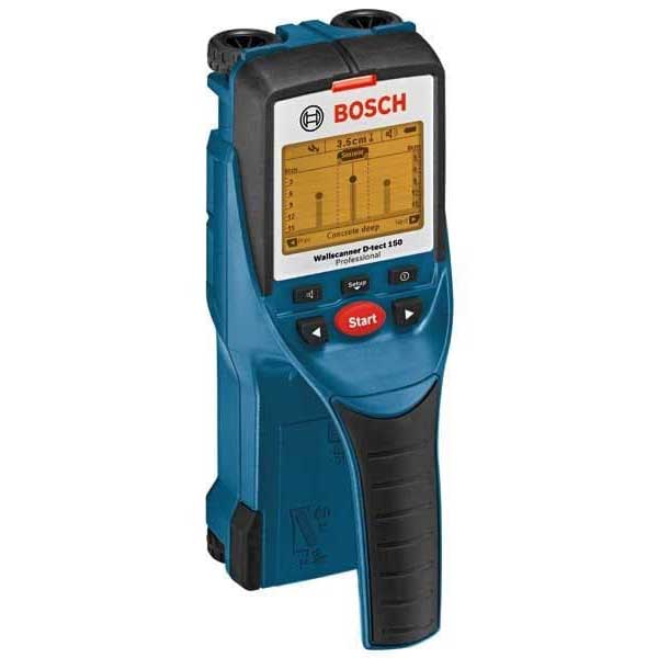 Bosch D-TECT 150 Digital Wall Scanner with metal/stud/electrical wiring detector, max 150mm scan