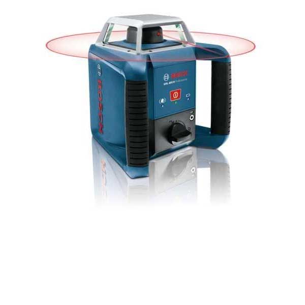 Bosch GRL 400H + LR1 Outdoor Rotation Laser 400m dia. horizontal  IP64 dust and water protection