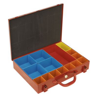 Sealey APMC15 - Metal Case with 15 Storage Bins