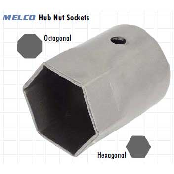 Hub Nut Socket Hex 4 1/2'' (115mm)