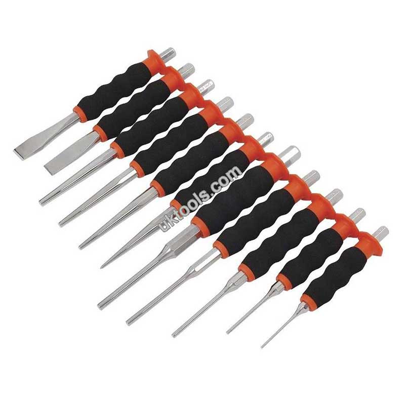 Trident T253150 Punch and Chisel Set 11pc Prof