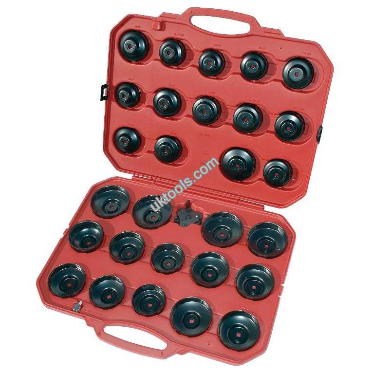 Trident-T344300 Oil Filter Cup Wrench Set 30pc