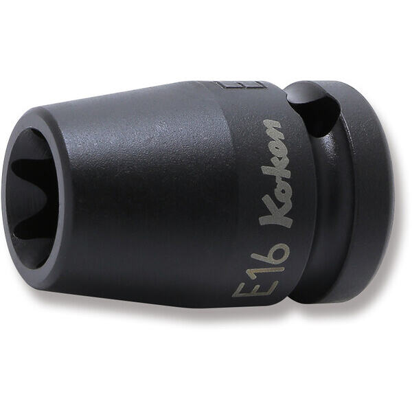 Koken 14425-E10 E10 1/2''Drive Standard E-Torx Impact Socket