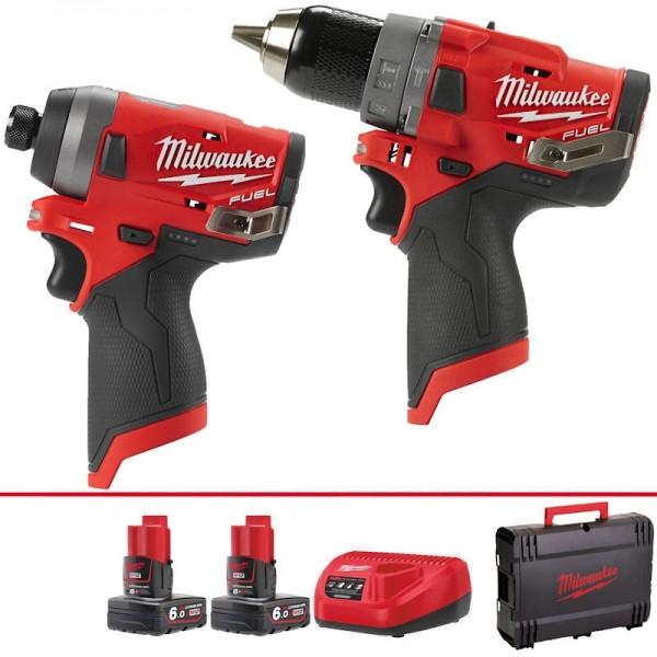 Milwaukee M12FPP2A-602X M12 Fuel Twin Pack