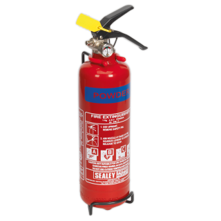 Sealey SDPE01 - 1kg Dry Powder Fire Extinguisher