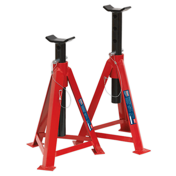 Sealey AS5000M - Axle Stands 5tonne Capacity per Stand 10tonne per Pair Medium Height