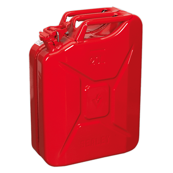 Sealey JC20 - Jerry Can 20ltr - Red