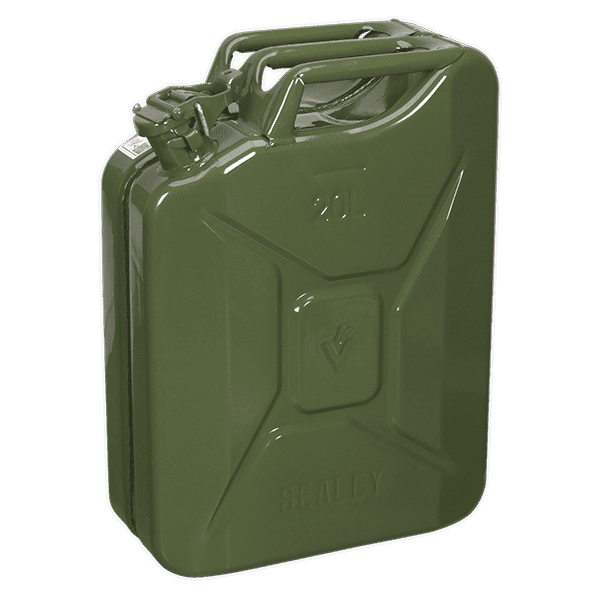 Sealey JC20G - Jerry Can 20ltr - Green