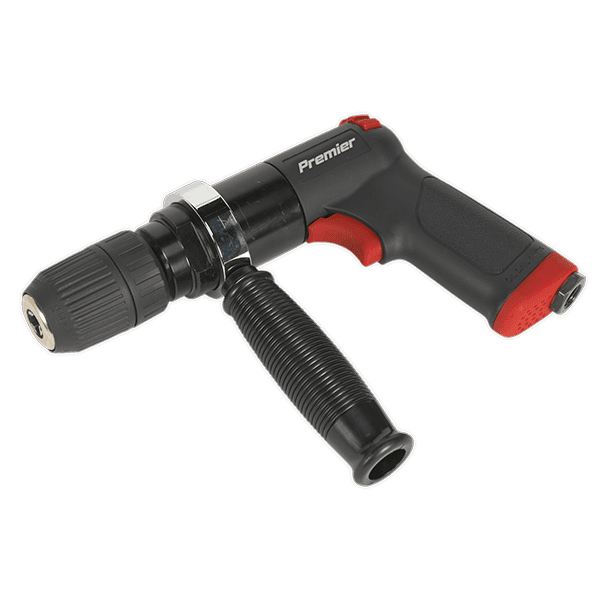 Sealey SA621 Air Pistol Drill with 13mm Keyless Chuck Super-Duty