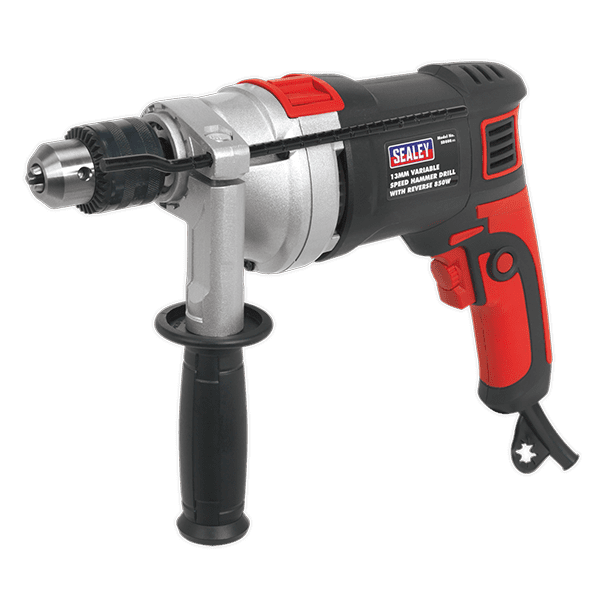 Sealey SD800 - Hammer Drill 13mm Variable Speed with Reverse 810W/230V