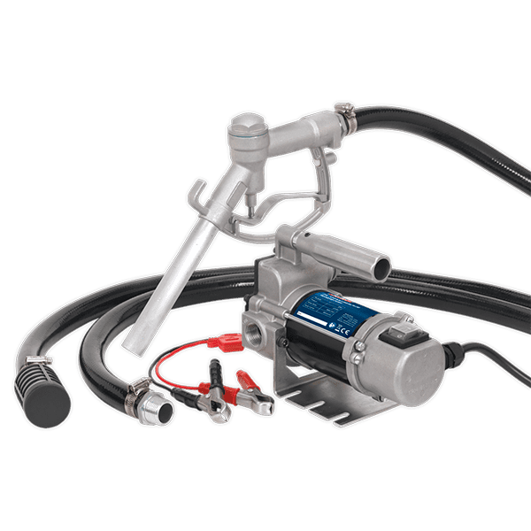 Sealey TP9624 - Diesel/Fluid Transfer Pump Portable 24V