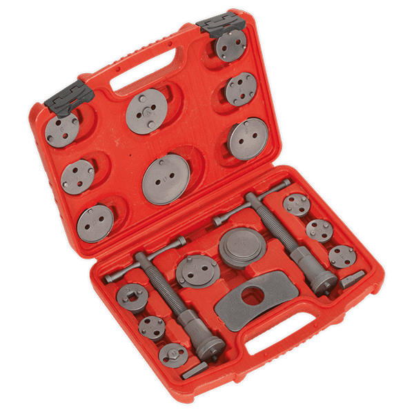 Sealey VS0282 - Brake Wind-Back Tool Kit 18pc