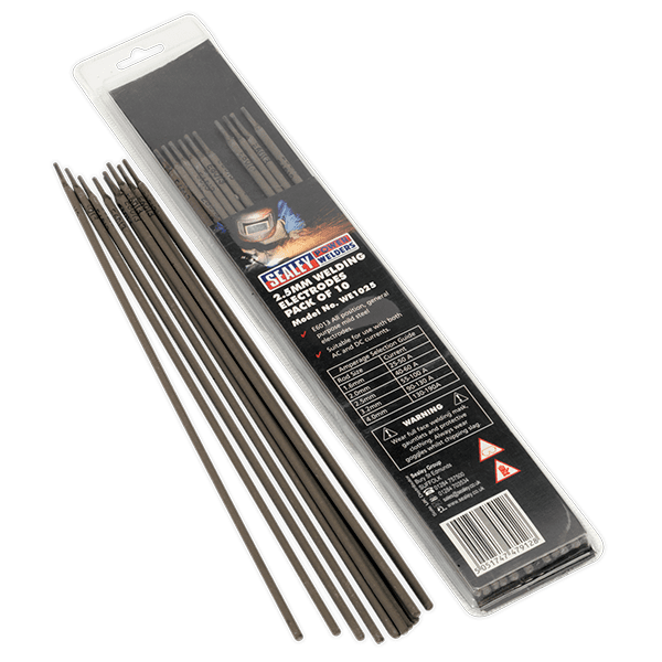 Welding Electrodes 2.5mm Pack of 10
