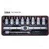 Koken 3264 Tap Holder Set 10pieces NEW DIN standards 3/8''SQ Drive