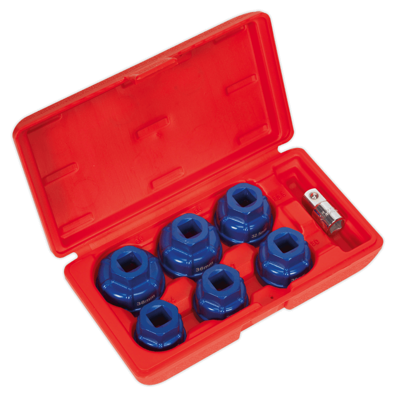Sealey Oil Filter Cap Wrench Set 7pc VS7008 main image 0