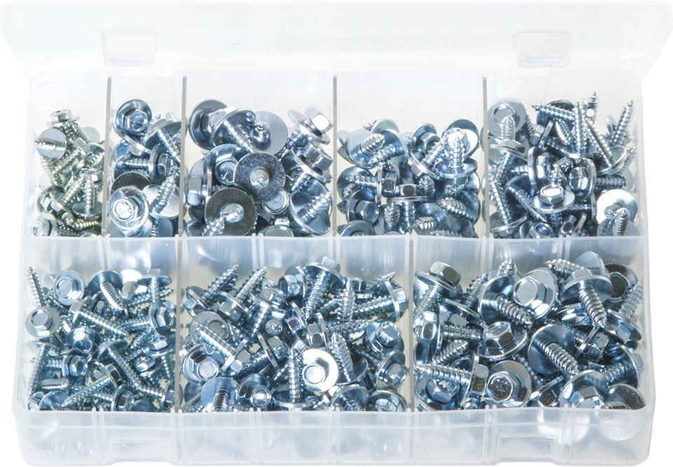 Sheet Metal Screws W/Captive Washers UKtools