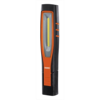 COB/SMD LED Rechargeable Inspection Lamp,10W,1,000 Lumens, Orange
