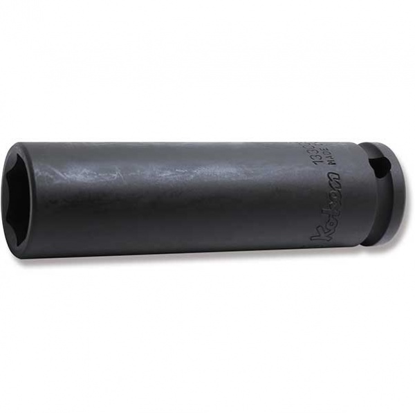 Koken 13300G-17 17mm 3/8'' Drive 6-Point Deep Impact Socket W/Sliding Magnet