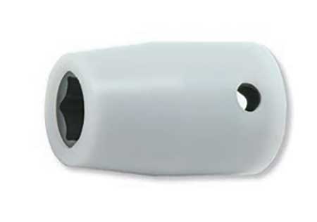 Koken 13400M-16FR 16mm 3/8'' Impact Socket w/ Turnable Plastic Protector