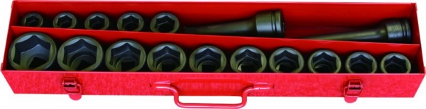 Koken 16245M 17 Piece 3/4''Drive 6 Point Socket Set