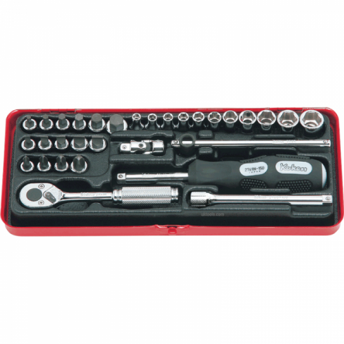 Koken 2257M 1/4''.Dr socket set 31piece