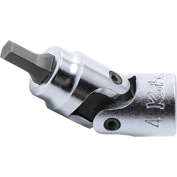 Koken 2430M 6 6mm 1 4 SD Universal Joint Hex Bit Socket