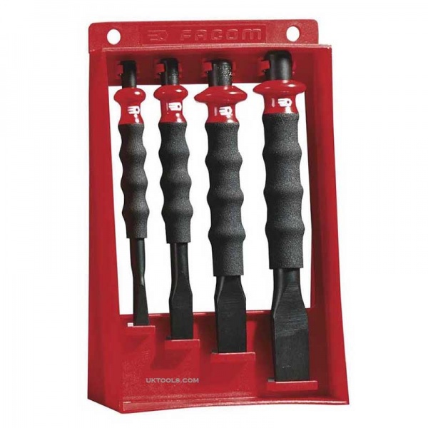 FACOM 263GPB Chisel Set sheathed 4pc