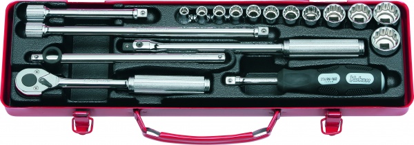 Koken 3221M 3/8'' Drive 18 Piece Socket Set