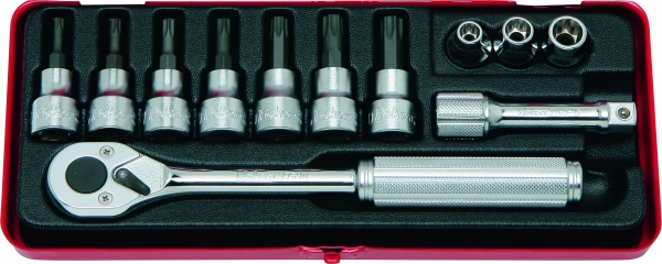 Koken 3244 3/8'' Drive 12 Piece Socket Set