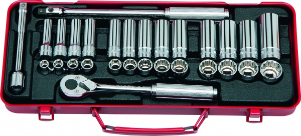 Koken 3277 3/8'' Drive 29 Piece Socket Set