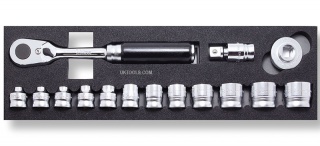 Koken 3285ZA 3/8'' Z-Series Socket Set 15pc