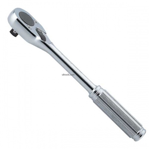 Koken 3749N 200mm Long 3/8''Drive Reversible Ratchet Nurled Handle