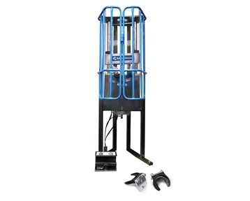 Sykes Pickavant super heavy duty pneumatic coil spring compressor workstation