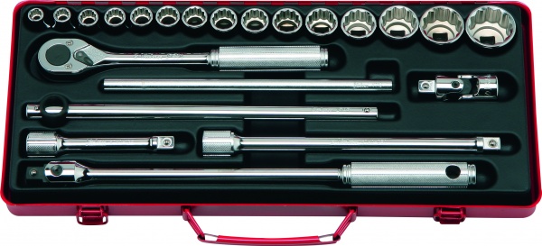 Koken 4244A 1/2'' Drive 22 Piece Socket Set