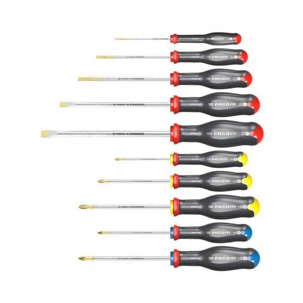 Facom ATW.J10PB 10Piece Protwist Screwdriver Set