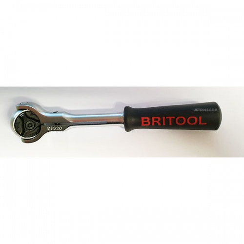 Original Britool 1/4'' Square drive swivel head ratchet