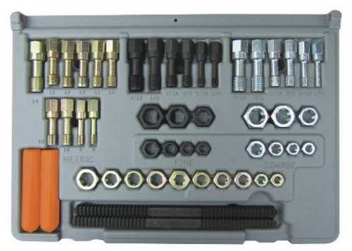 Lang 48 pcs SAE and Metric Thread Restorer Kit