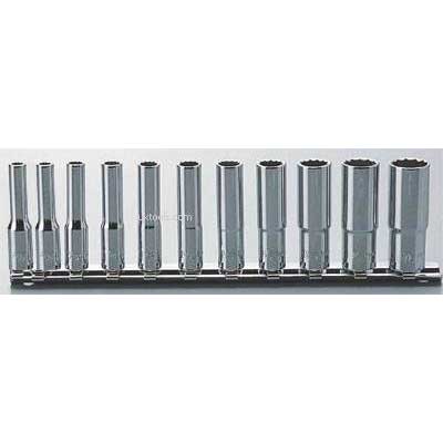 Koken RS2305M/12 12piece 1/4''.Dr Metric 12-pt deep bi-hex 50mm long socket