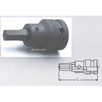 Koken 14105.11-3 3mm 1/2''Drive HEX BIT Impact Socket