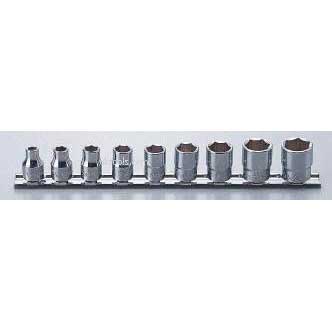 Koken RS3400A/9 9 piece 3/8''.Dr 6-point standard socket set