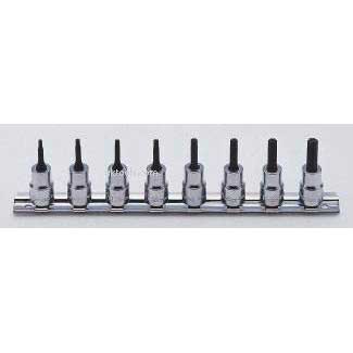 Koken RS3025/8UK-L50 8 piece 3/8''.Dr std torx bit 50mm long socket set