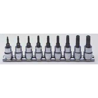 Koken RS3025-160TH/7 7 piece 3/8''.Dr Tamper proof torx 160mm long socket set